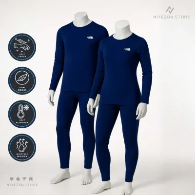 Unisex Premium Thermal 1 Set- Navy